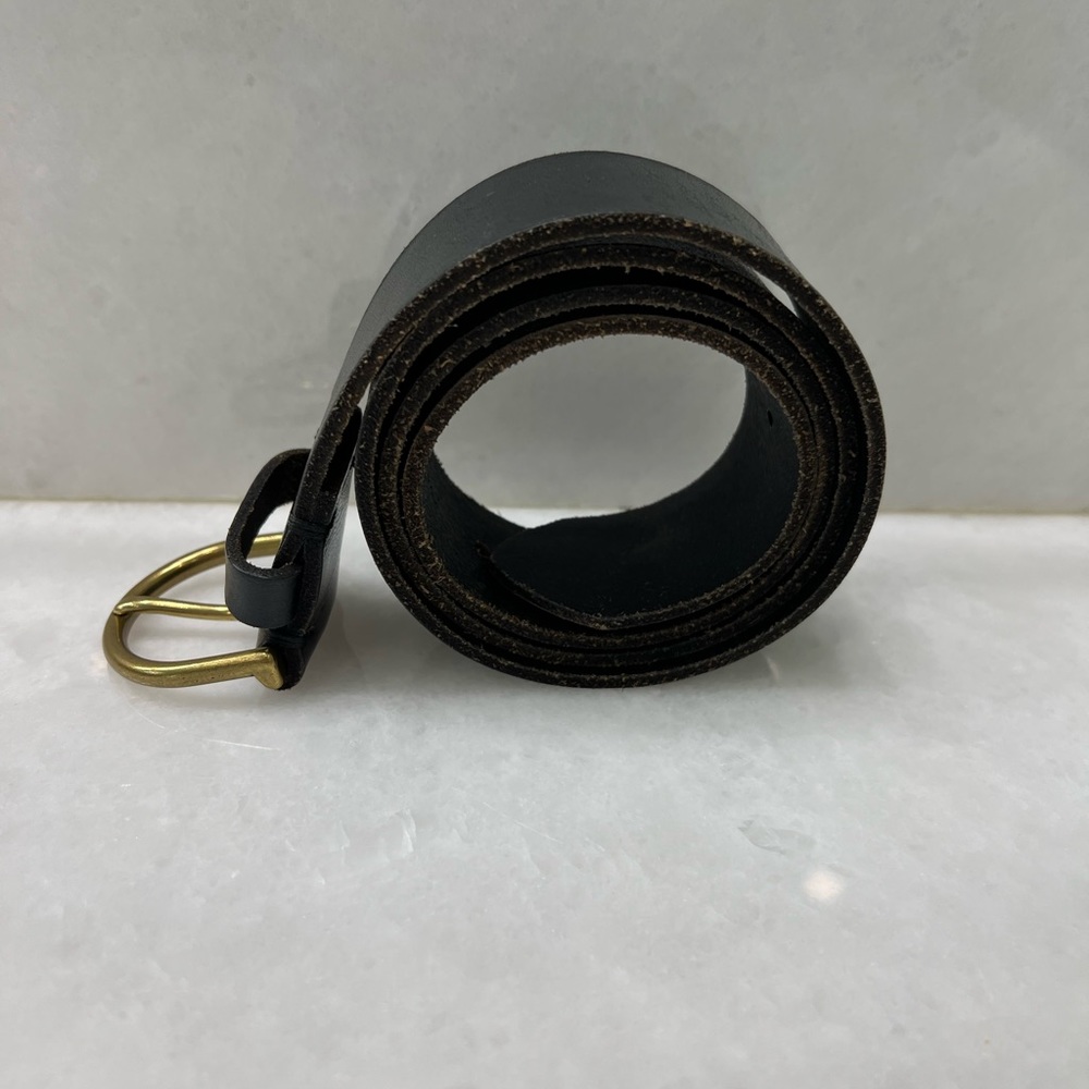 American Eagle black leather belt size XS/S
